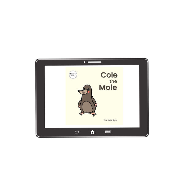 Cole the Mole Ebook Series - 5 ebooks & 25 Worksheets