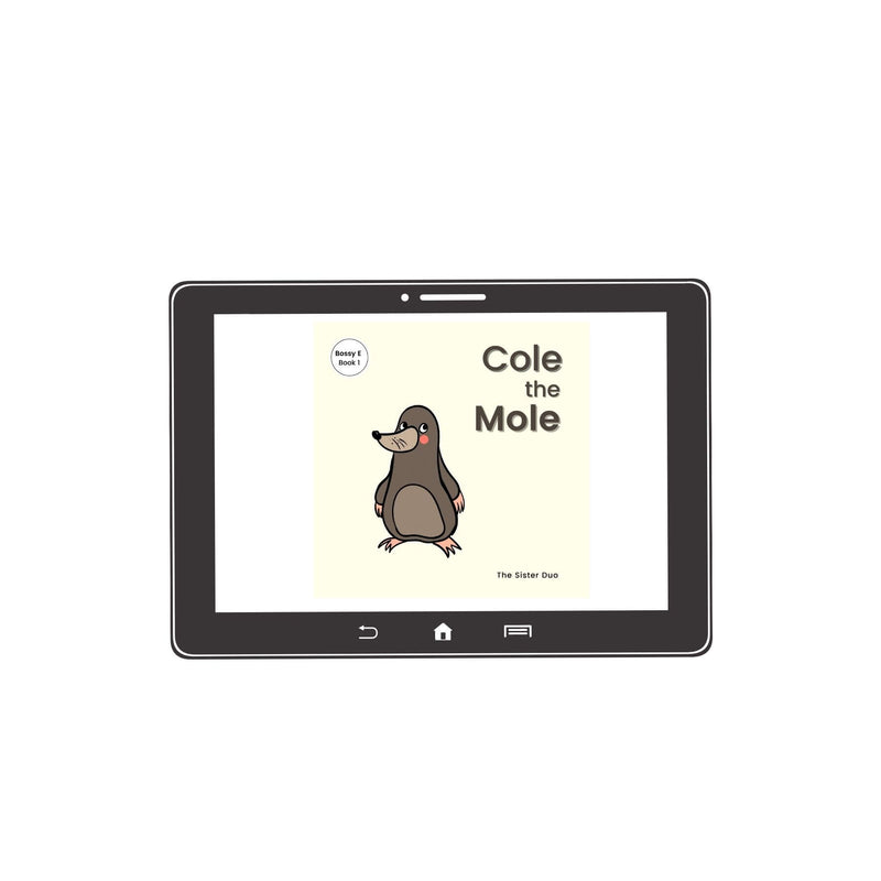 Cole the Mole Ebook Series - 5 ebooks & 25 Worksheets