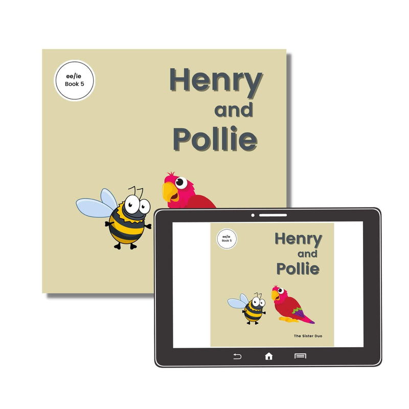 Henry the Bee Paperback Series with ebooks included - 5 books/5 levels