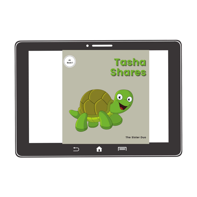 Tasha the Turtle Ebook Series - 5 ebooks & 25 Worksheets