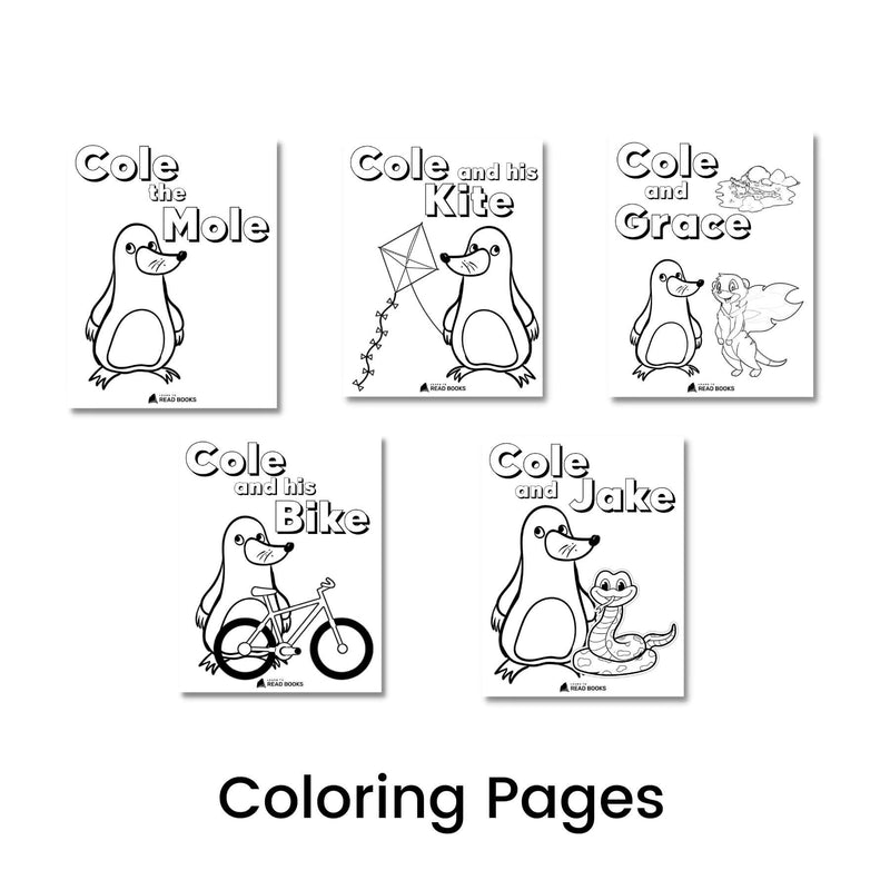 Cole the Mole Series - The Complete Paperback and Ebook Bundle
