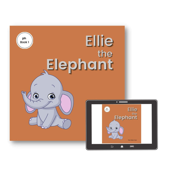 Ellie the Elephant Series - 5 Paperbacks & 5 Ebooks with 25 Worksheets