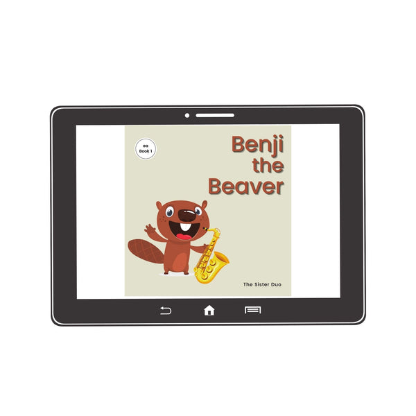 Benji the Beaver Ebook Series - 5 ebooks & 25 worksheets