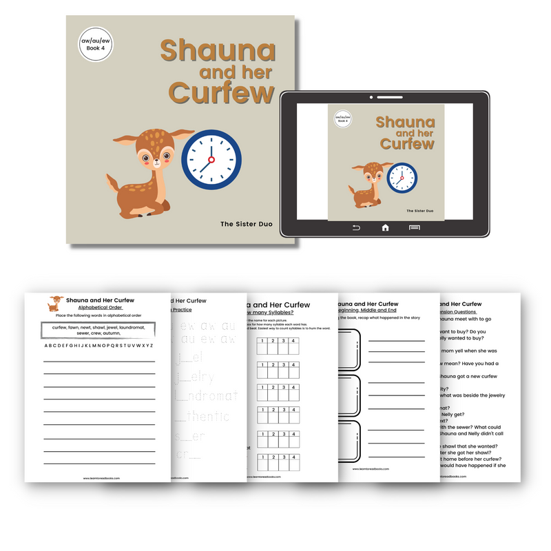 Shauna the Fawn 5 Paperbacks & 5 ebook Series with 25 Worksheets