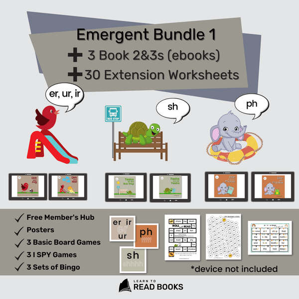 Emergent Reader Bundle - Set 1 - Digital